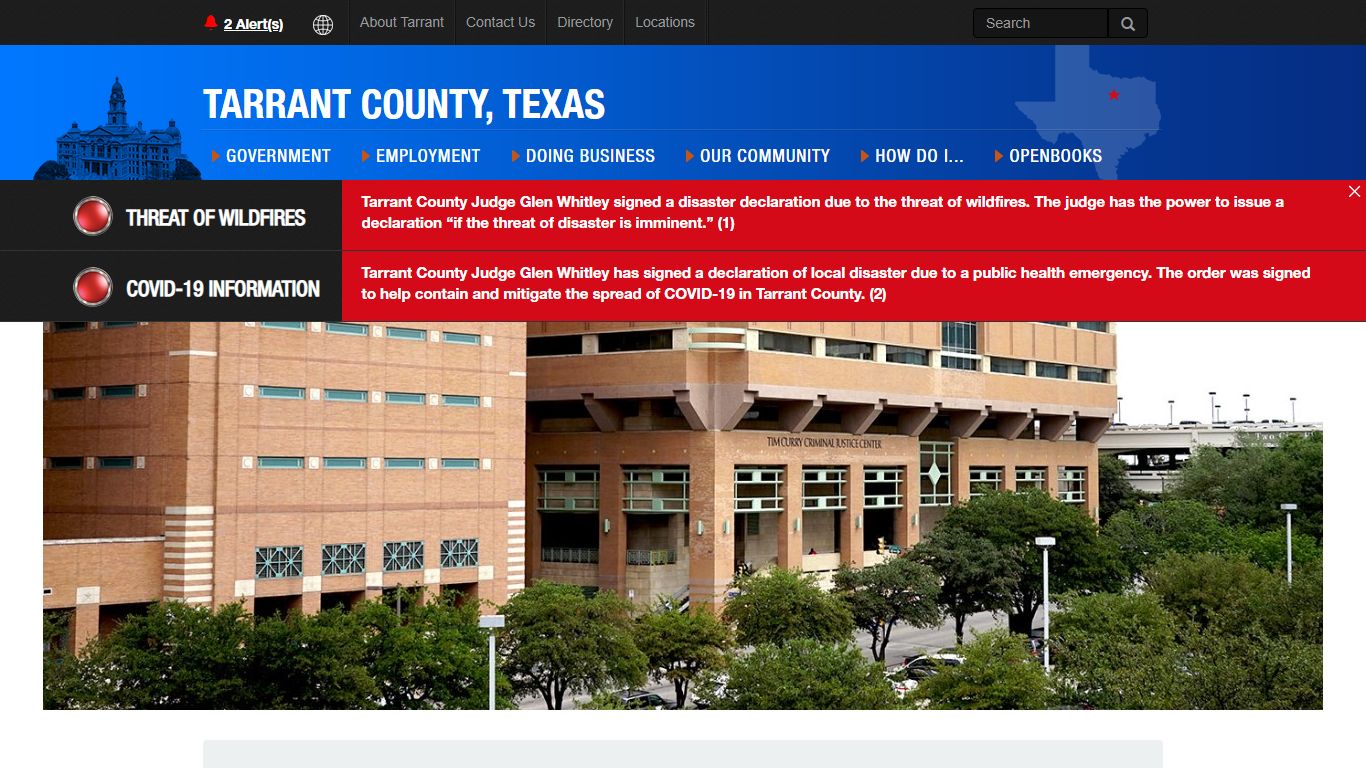 Criminal Courts - Tarrant County, Texas